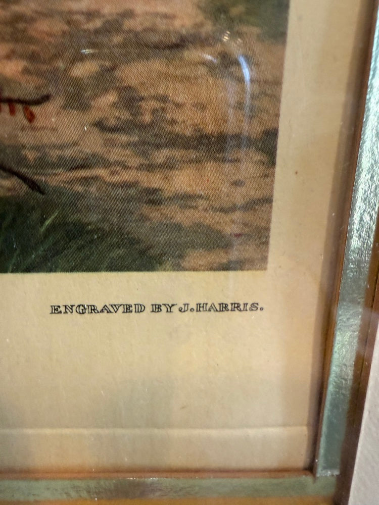 End of the Hunt, Color Print After J.F. Herring Sr., NY Graphic Society, Framed